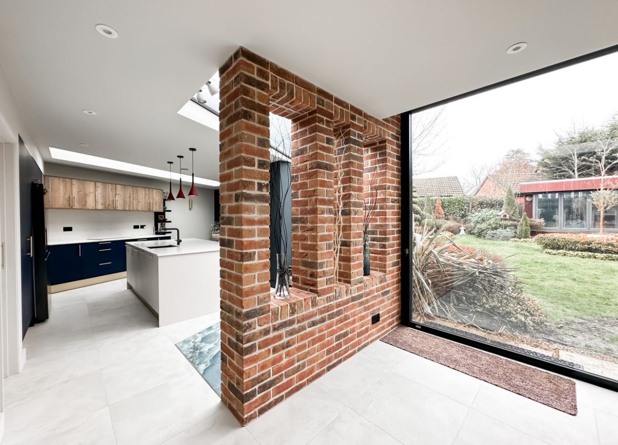 A beautiful house extension