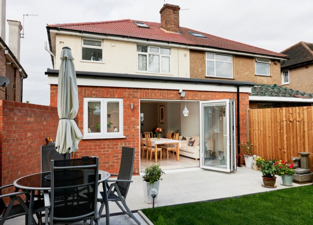 A beautiful house extension